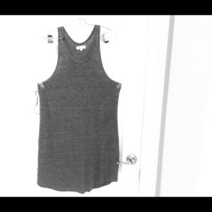 Sleeveless Tank Top Linen Dress by Community